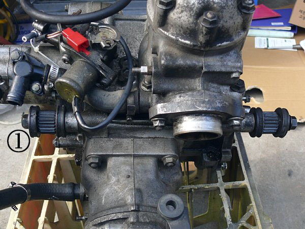 NSR250MC21エンジンマウントボルト